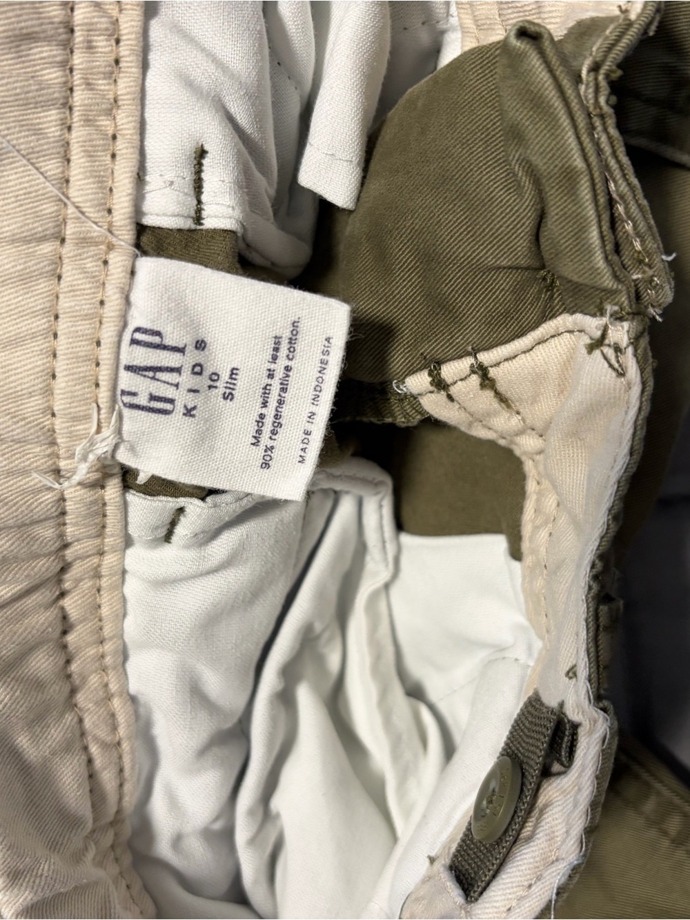 Boys Gap Cargo Shorts - Camo ,Green & Blue (3 PAIRS) - Picture 6 of 9